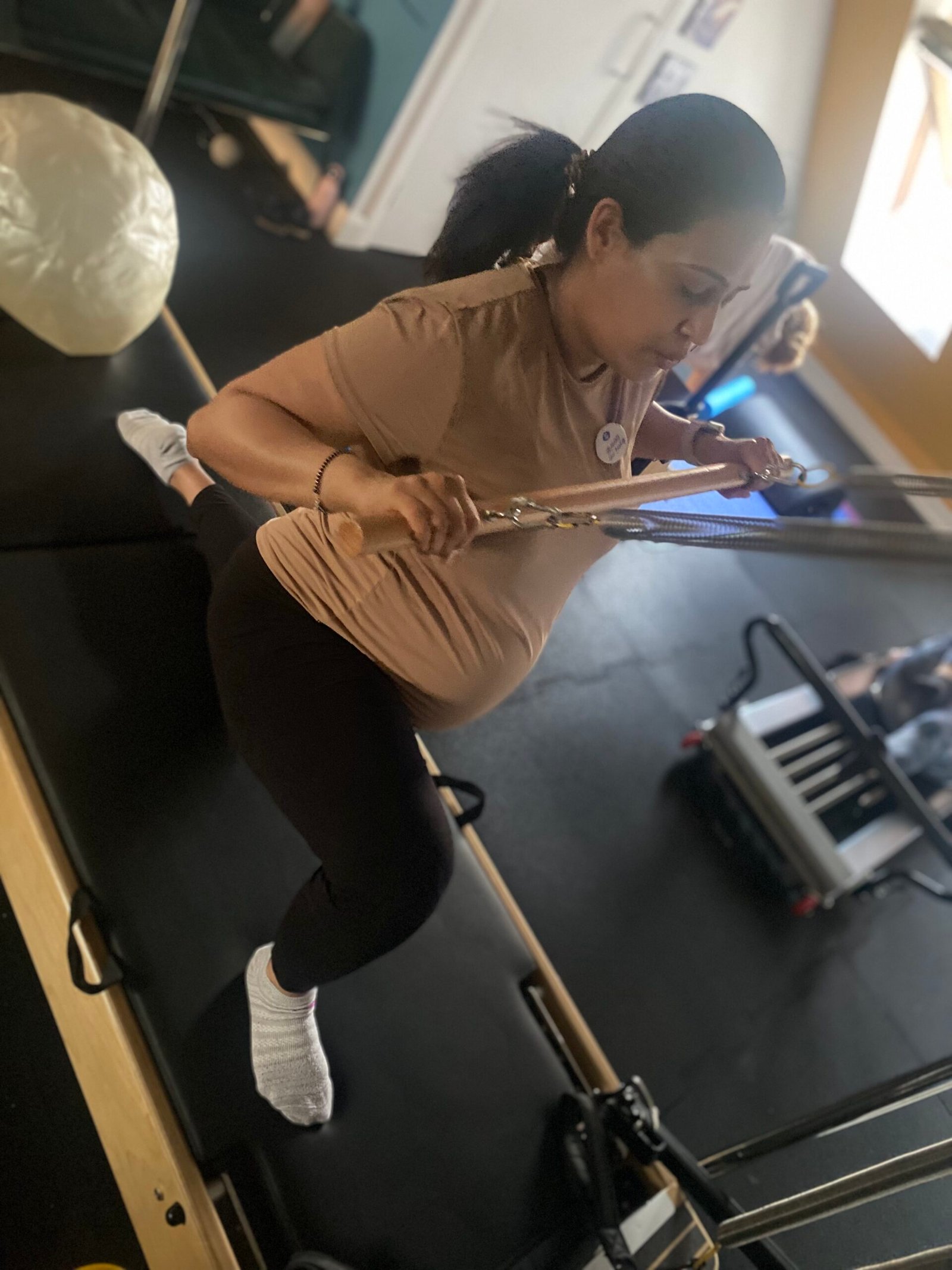 pilates bump